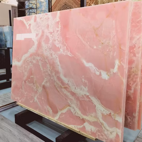 Natürlicher Honig/Gelb/Grün/Schwarz/Weiß/Lila Rosa Onyx für transparente Fliesen/Hintergrund/Wandfliesen/Bodenfliesen